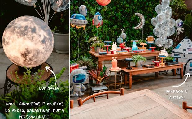 Mesa do bolo linda, atemporal e muito criativa?