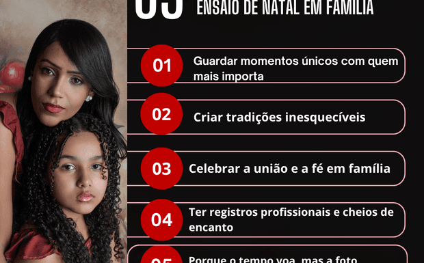 5 MOTIVOS PARA FAZER UM ENSAIO DE NATAL EM FAMÍLIA 