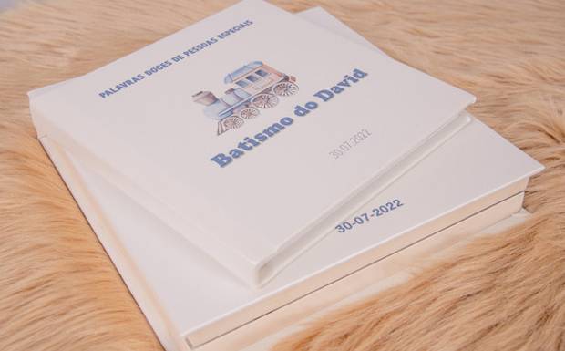 Resultado Final - Livro de Honra - Batismo do David