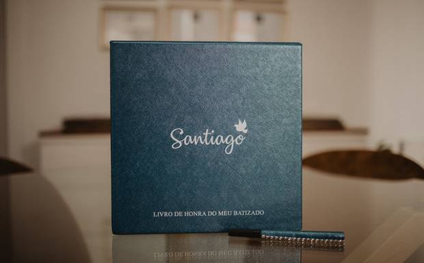 Livro de Honra - Batizado do Santiago