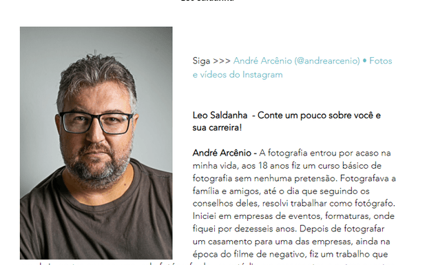 Entrevista, pouco da história, trajetória e sonhos