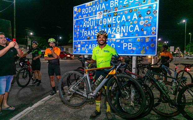 Léo Pedalando pelo Mundo - Fim transamazônica
