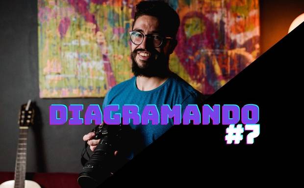 Diagramando #7 - Em Tons de Azul : Minha primeira exposição