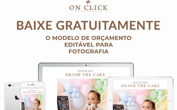 Modelo de orçamento editável - Grátis