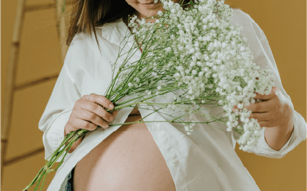 Sessão de Grávida - Estúdio