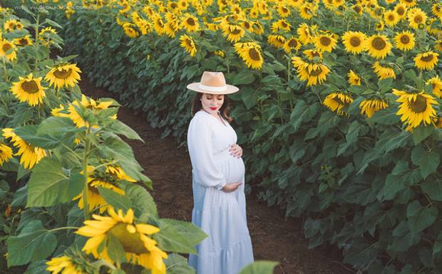 Ensaio de gestante em Holambra