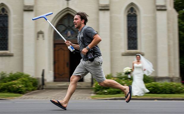 Do rodo ao resgate: a história do casamento que quase ficou sem fotos. Maaaasss....