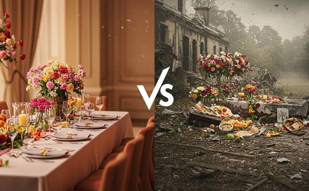 Sonho ou pesadelo? Uma escolha errada que pode arruinar o seu tão sonhado evento especial.