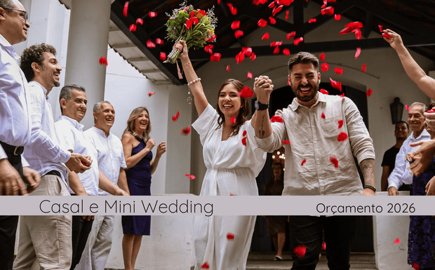 Casal e Mini Wedding