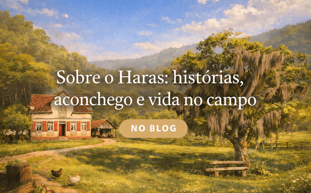 Pousada Haras Coração de Ouro: histórias, natureza e um dia vivido com calma