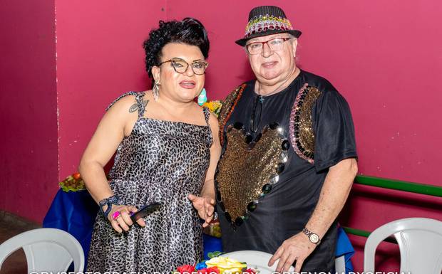 Concurso Rainha Gay do Carnaval Oficial de Manaus na quadra da Escola de Samba Vitória Régia