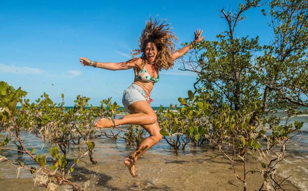 Ensaio Feminino em Boipeba: o presente de aniversário de Myriam