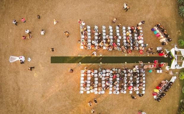 Por que drone faz diferença no seu casamento no litoral norte