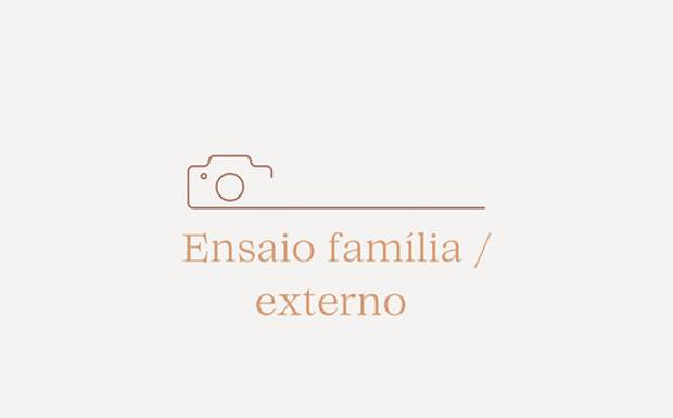 Ensaio Externo Infantil e/ou Família