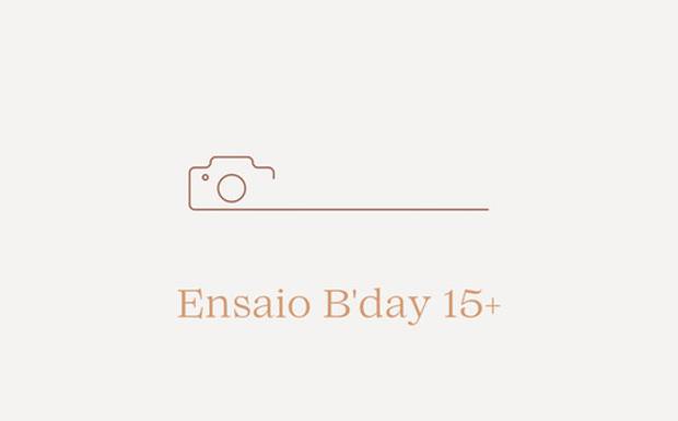 ENSAIO ANIVERSÁRIO/B'DAY ADULTO - STUDIO