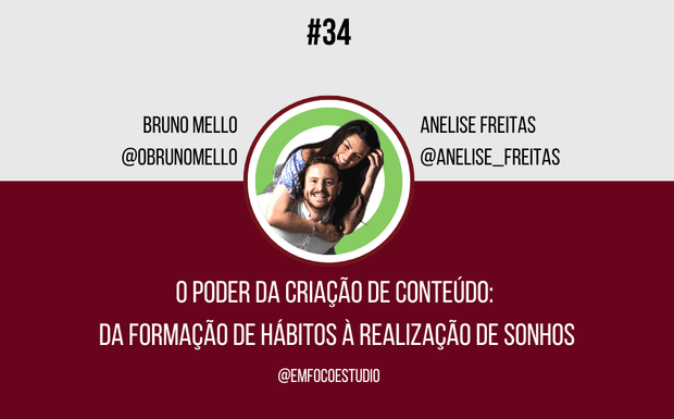 Ep. 34 - O poder da Criação de conteúdo: Da formação de hábitos a realização de sonhos