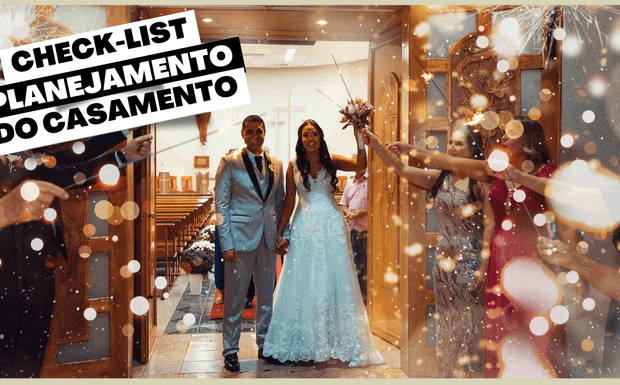 Planeje o seu casamento em 12 meses com esse check-list