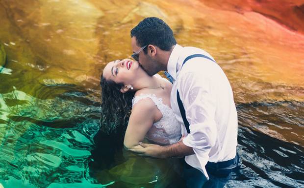 PÓS WEDDING x TRASH THE DRESS x BRIDAL FEARLESS X ROCK THE FROCK 