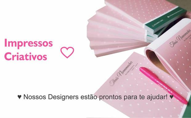 Fazer impressos criativos individuais ou em forma de kit's?