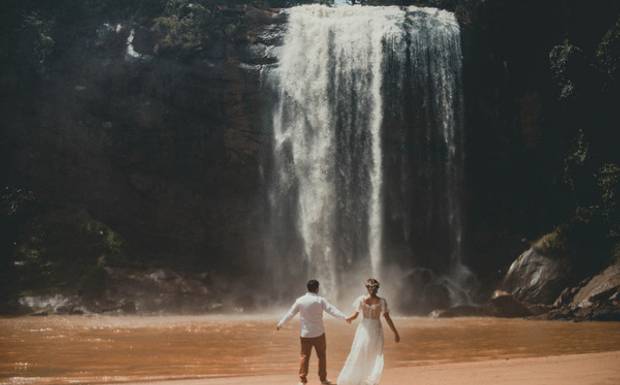 Vivi e Bruno | Mini Wedding cachoeira