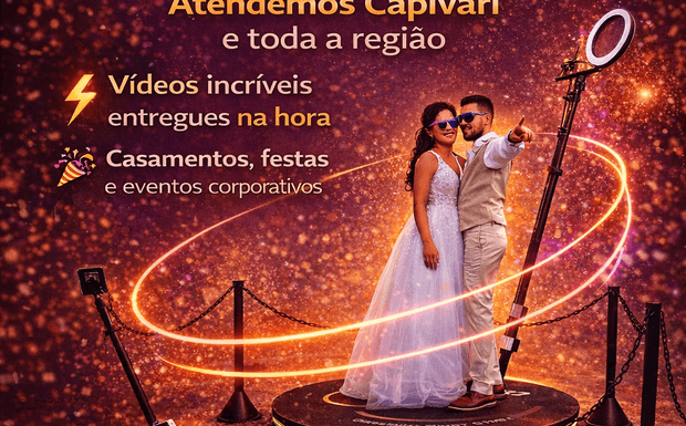 Plataforma 360° para Eventos em Capivari: Transforme Sua Festa em Uma Experiência Inesquecível

