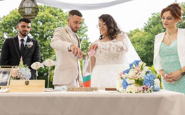 Tudo sobre um Casamento feito com Cerimónia das Areias