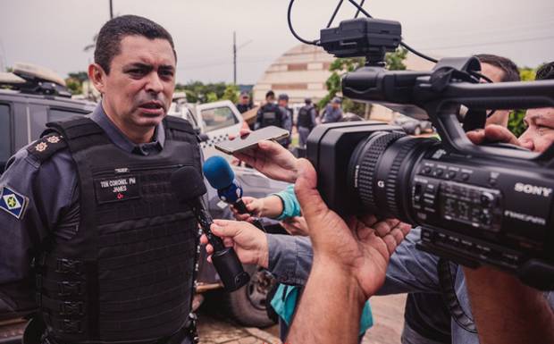 Governador, promove James Jácio Ferreira a Coronel.