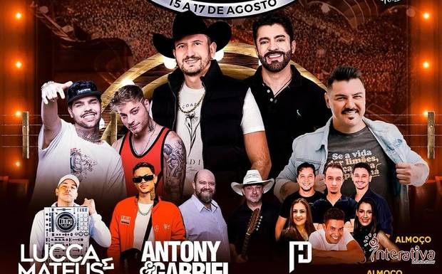 Nova Santa Helena celebra 24 anos com mega festa de 15 a 17 de agosto: rodeio, grandes shows e entrada gratuita!
