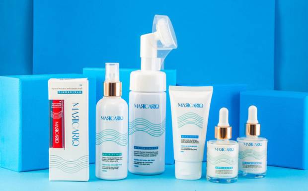 Produção de imagem para linha de cosméticos 