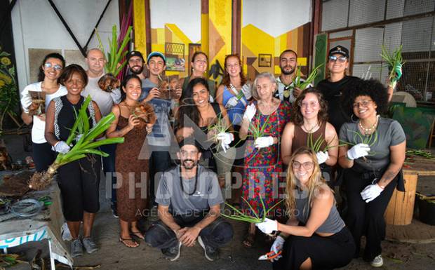 Cobertura Fotojornalistica | Oficina “Mãos na Terra” no Centro Cultural Fundição Progresso