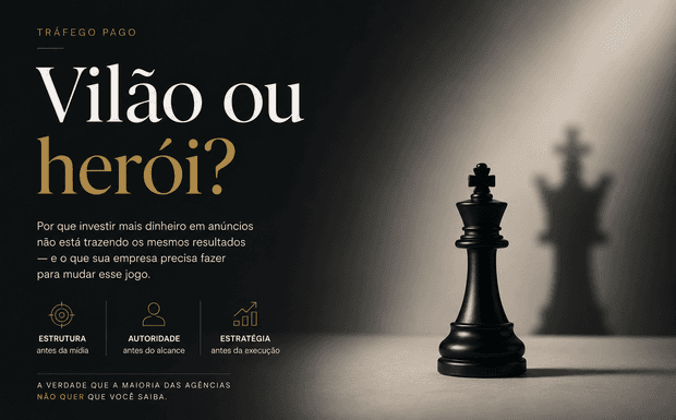 Tráfego pago: vilão ou herói?