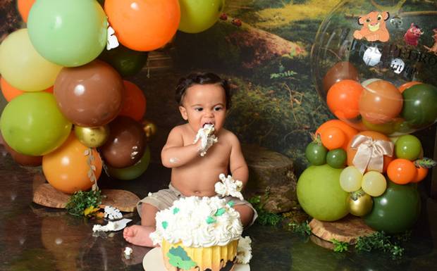 Até quantos meses pode fazer o ensaio smash the cake?