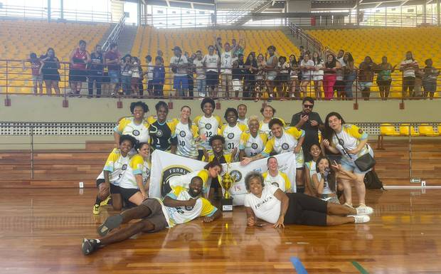 Campeãs Invictas Campeonato Interno da PJF Futsal Feminino FUNALFA/AMAC/PGPL/SEL/SEL 