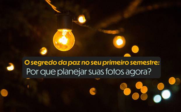 O segredo da paz no seu primeiro semestre: Planejamento Visual 🗓️