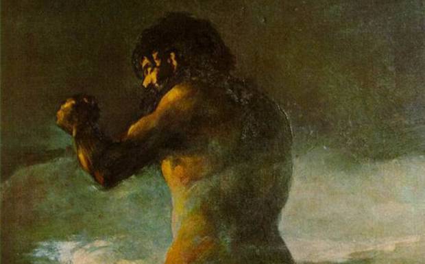 The Colossus by Francisco de Goya