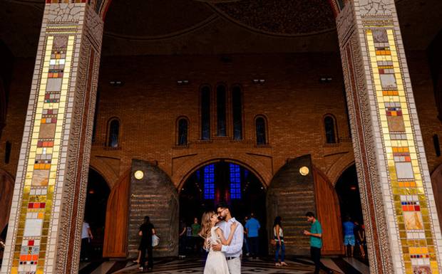 Ensaio Pré Wedding no Santuário de Aparecida do Norte