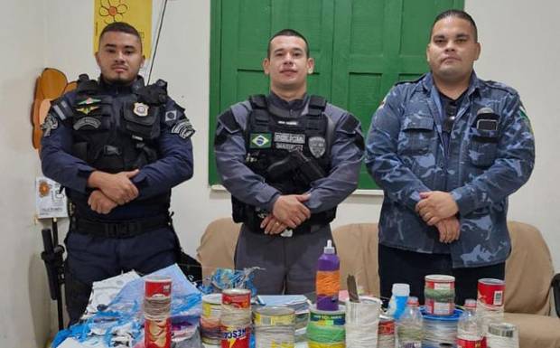 Polícia Militar e Guarda Municipal apreendem linhas com cerol em Canutama (AM)