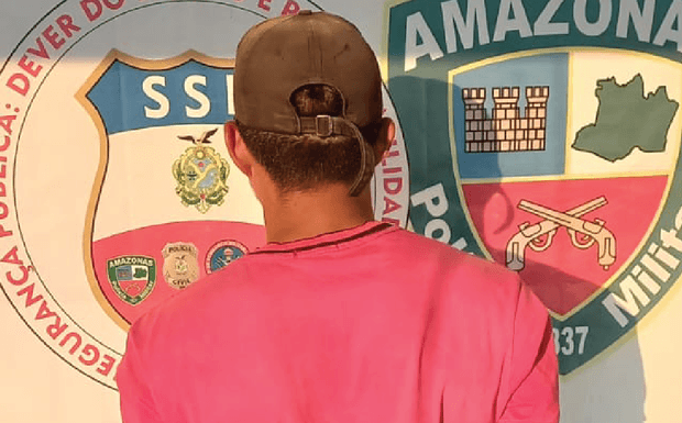 Em Canutama, polícias Civil e Militar e GCM prendem homem por estupro de vulnerável contra a enteada