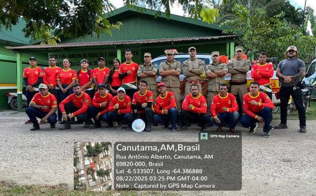 Canutama reforça combate às queimadas com apoio do Corpo de Bombeiros