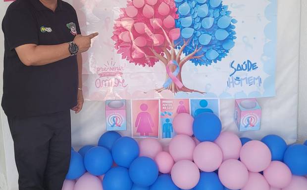 Vereador Sargento de Macedo Fiscaliza UBS e Destaca a Importância do Outubro Rosa
