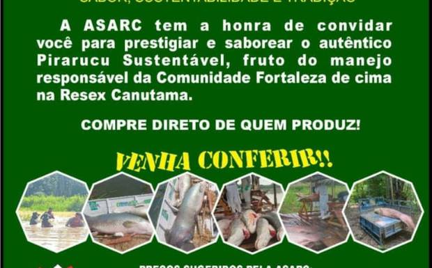 Canutama (AM) Recebe a 1ª Feira do Pirarucu Manejado: Sustentabilidade e Renda Direta ao Produtor
