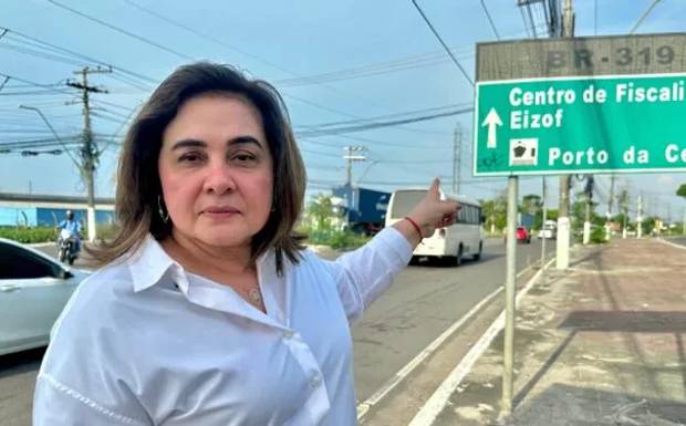 Maria do Carmo questiona por que ‘velha política’ só aparece na BR-319 em época de eleição