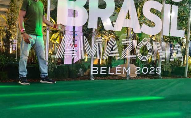 Presidente da ASPAC representa Canutama em debates da COP30 e reforça protagonismo dos extrativistas da Amazônia