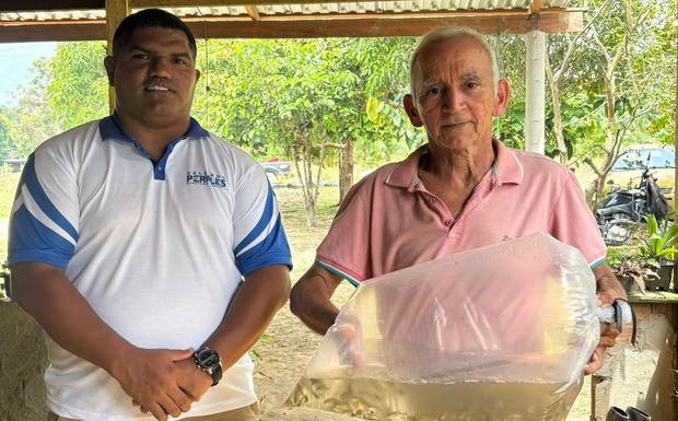 Delegado Péricles articula e piscicultores da BR-174 recebem 10 mil alevinos de tambaqui e matrinxã
