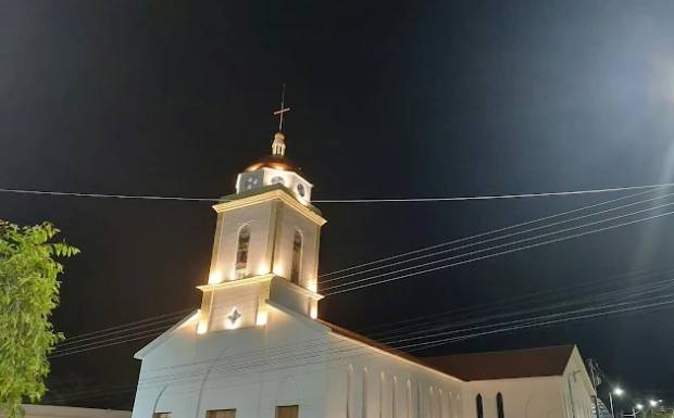 Padre cobra ao vivo repasse prometido pela Prefeitura de Humaitá durante encerramento das festas da padroeira