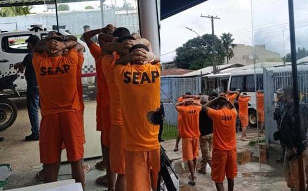 Presos são transferidos de Canutama e Lábrea para presídio em Manaus