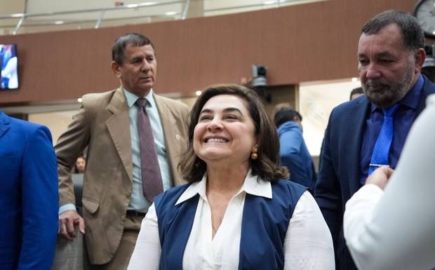 Maria do Carmo visita Câmara de Manaus e reforça união da direita no Amazonas