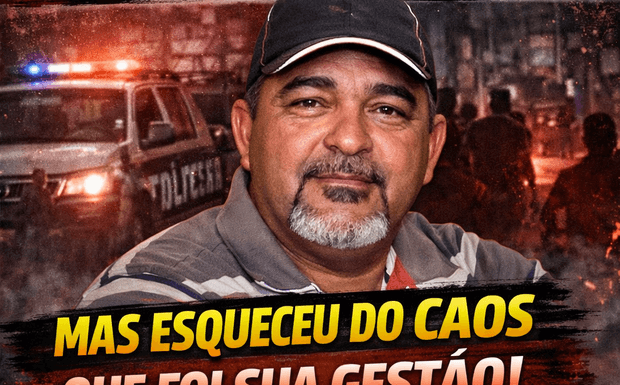 EX-PREFEITO DE CANUTAMA CRITICA A SEGURANÇA, MAS NÃO LEMBRA DE COMO ESTAVA A CIDADE NA ÉPOCA DE SUA GESTÃO