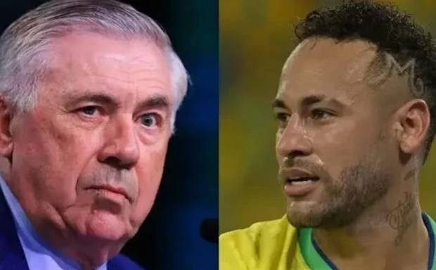 Ancelotti fala sobre convocar Neymar para a Copa do Mundo: ‘Depende dele, não de mim’
