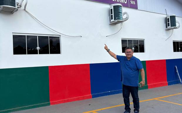 Vereador Sargento Macedo participa da reinauguração da UBS Nossa Senhora do Carmo